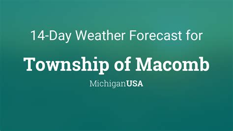 accuweather macomb mi|10 day forecast macomb mi accuweather.